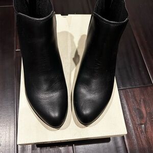 Esprit Sleek Black Ankle Booties
